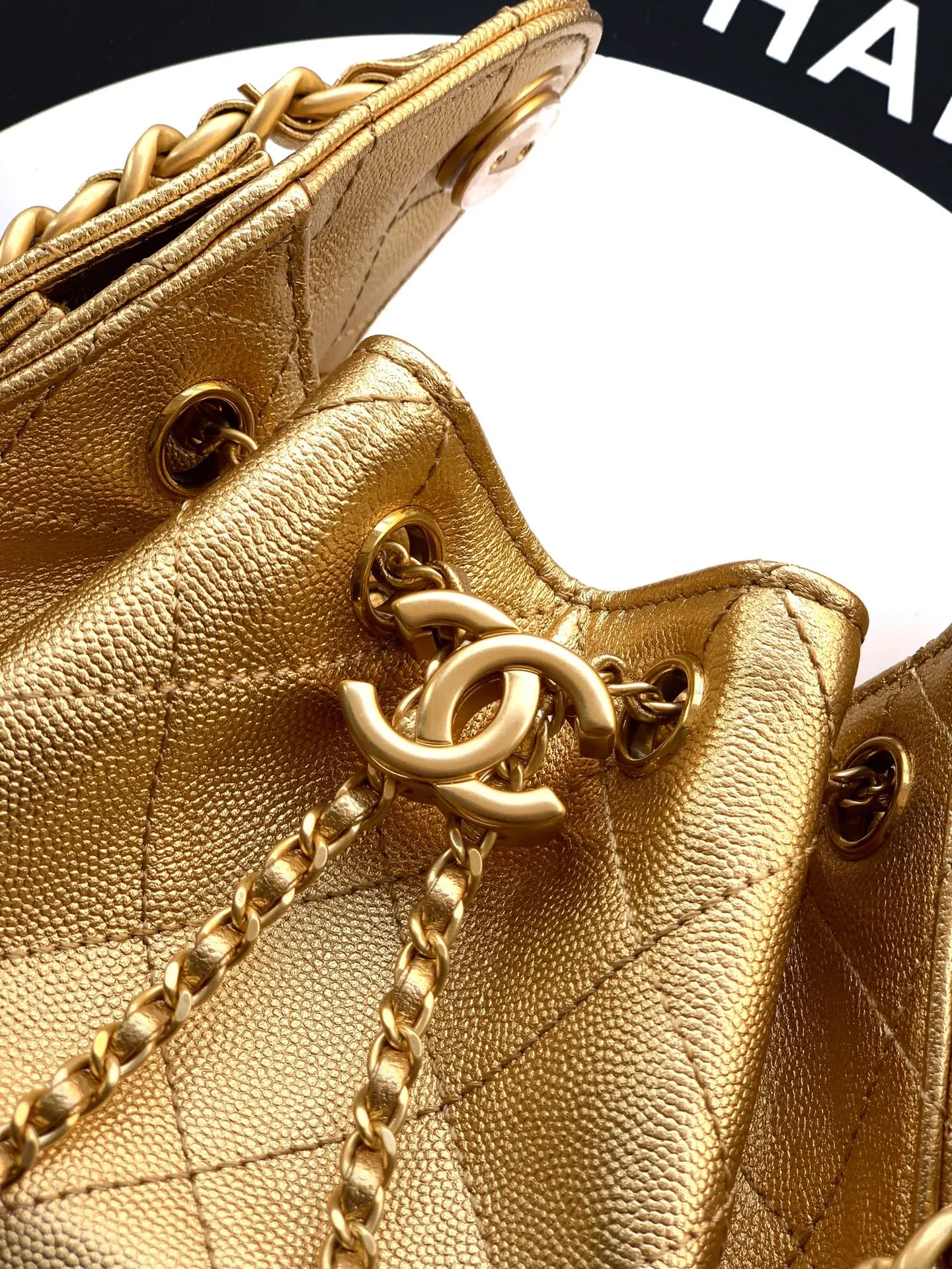 Gold Chain Bag