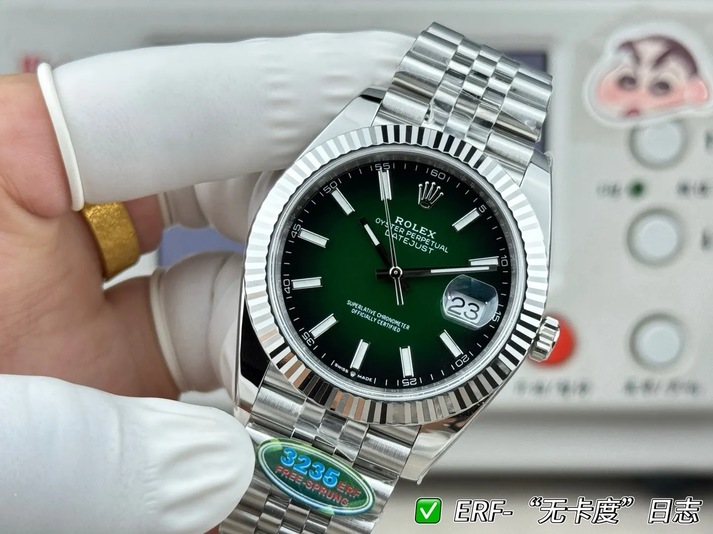 Rolex 藍色 盒 顺丰包邮 劳力士日志 型DA 手錶 經典腕表款