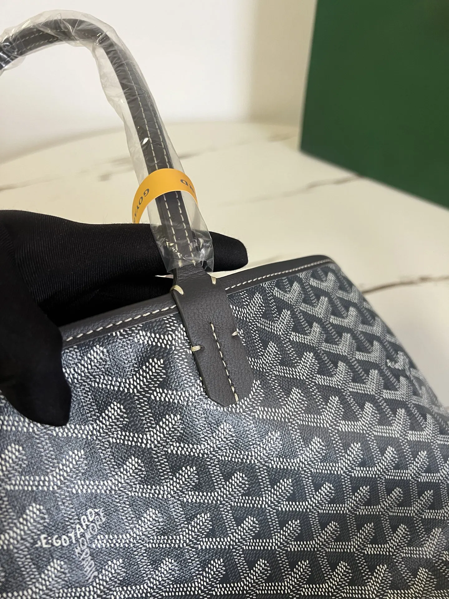 Goyard 灰色 牛皮 托特包 大容量托特款