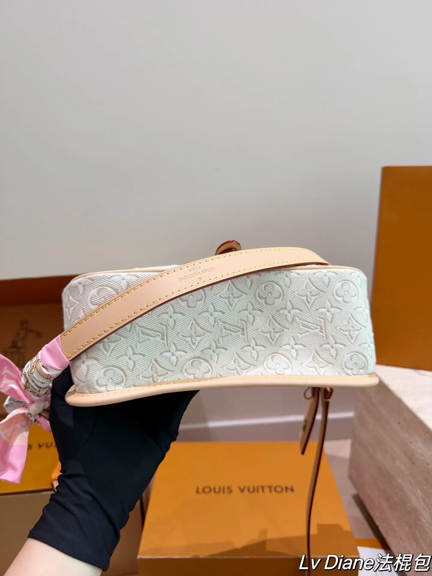 Louis Vuitton 牛仔 單肩包