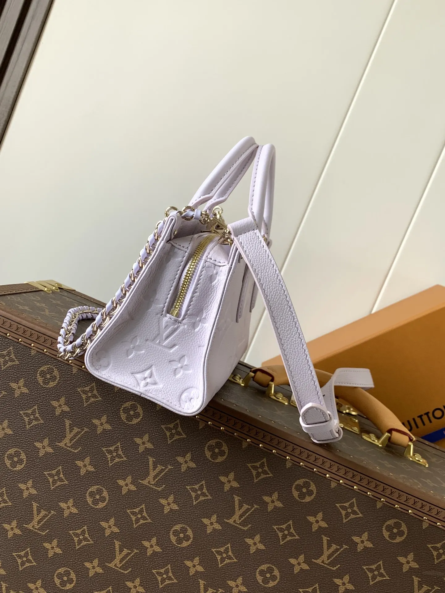 LV 黑色 米白 牛皮 紫色 深蓝 收纳包 旅行收纳款