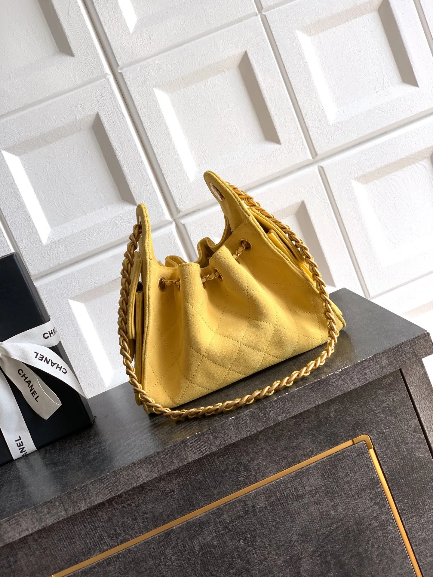 Yellow Chain Bag