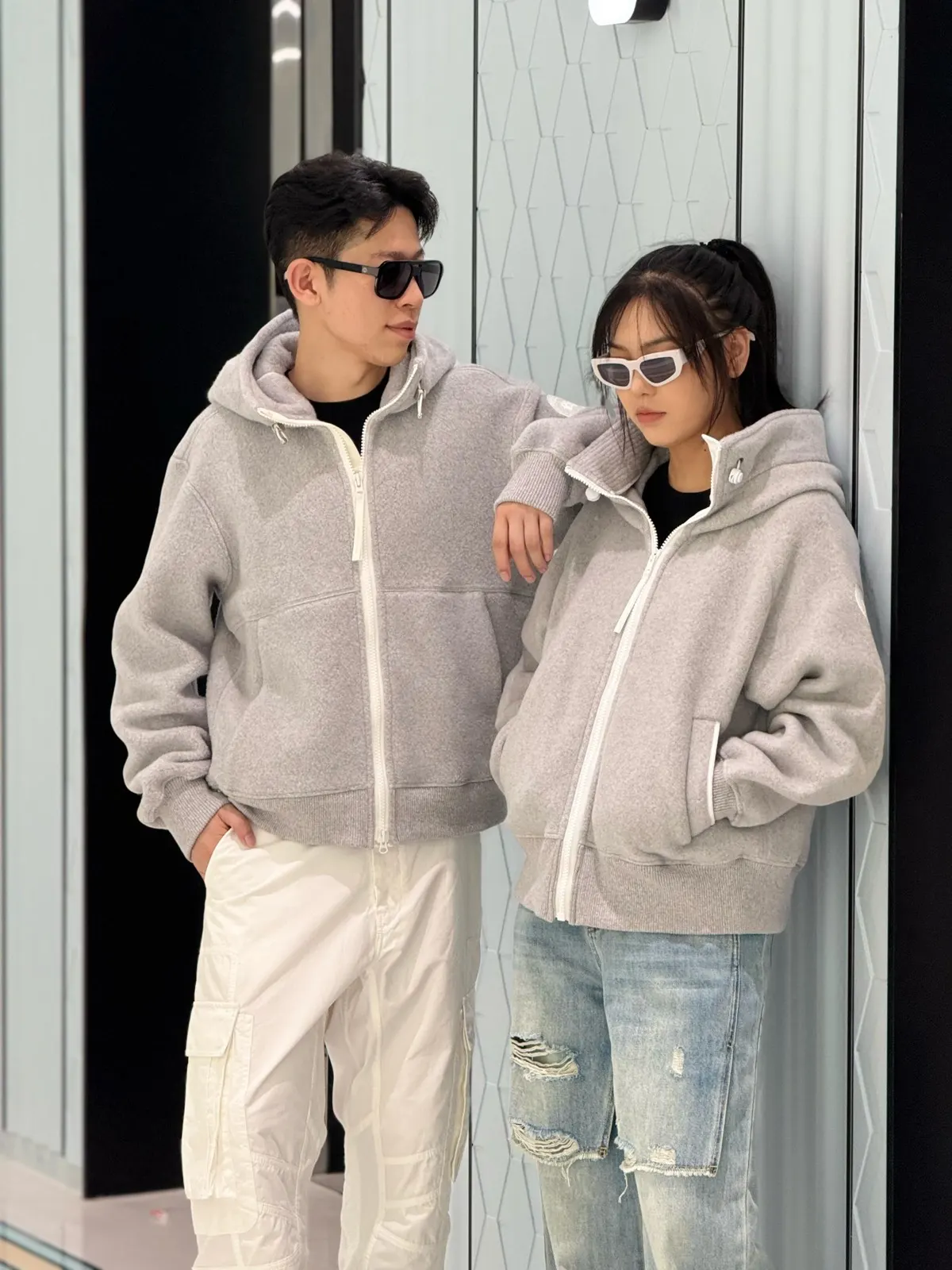 Canada Goose 花灰 羊毛 外套 通勤休閒款(數字8) Canada Goose 花灰 羊毛 外套 通勤休閒款(數字8)