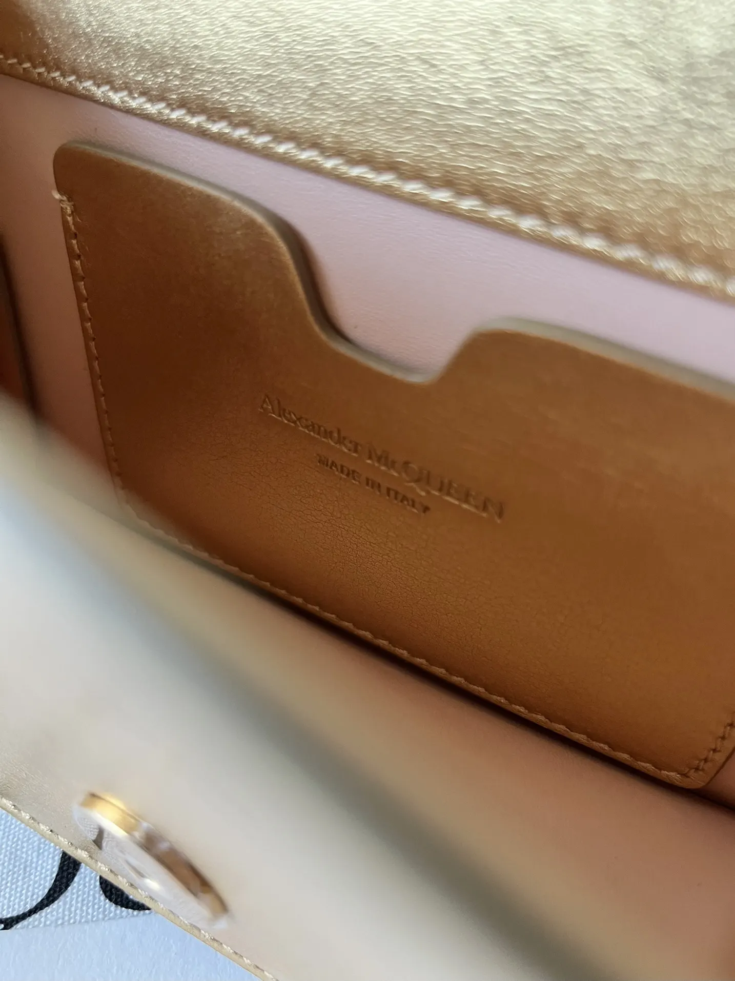 牛皮 亚力山大• Jewelled Satchel Min 收纳包 旅行收纳款