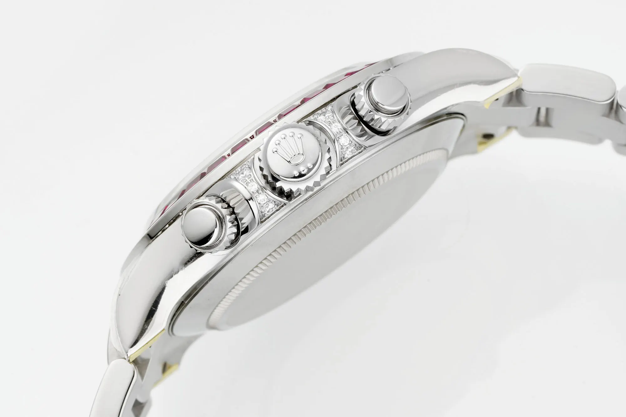 Rolex PPM定制改装 劳力士迪通拿隐藏款 cvd培育钻限定 手錶 經典腕表款