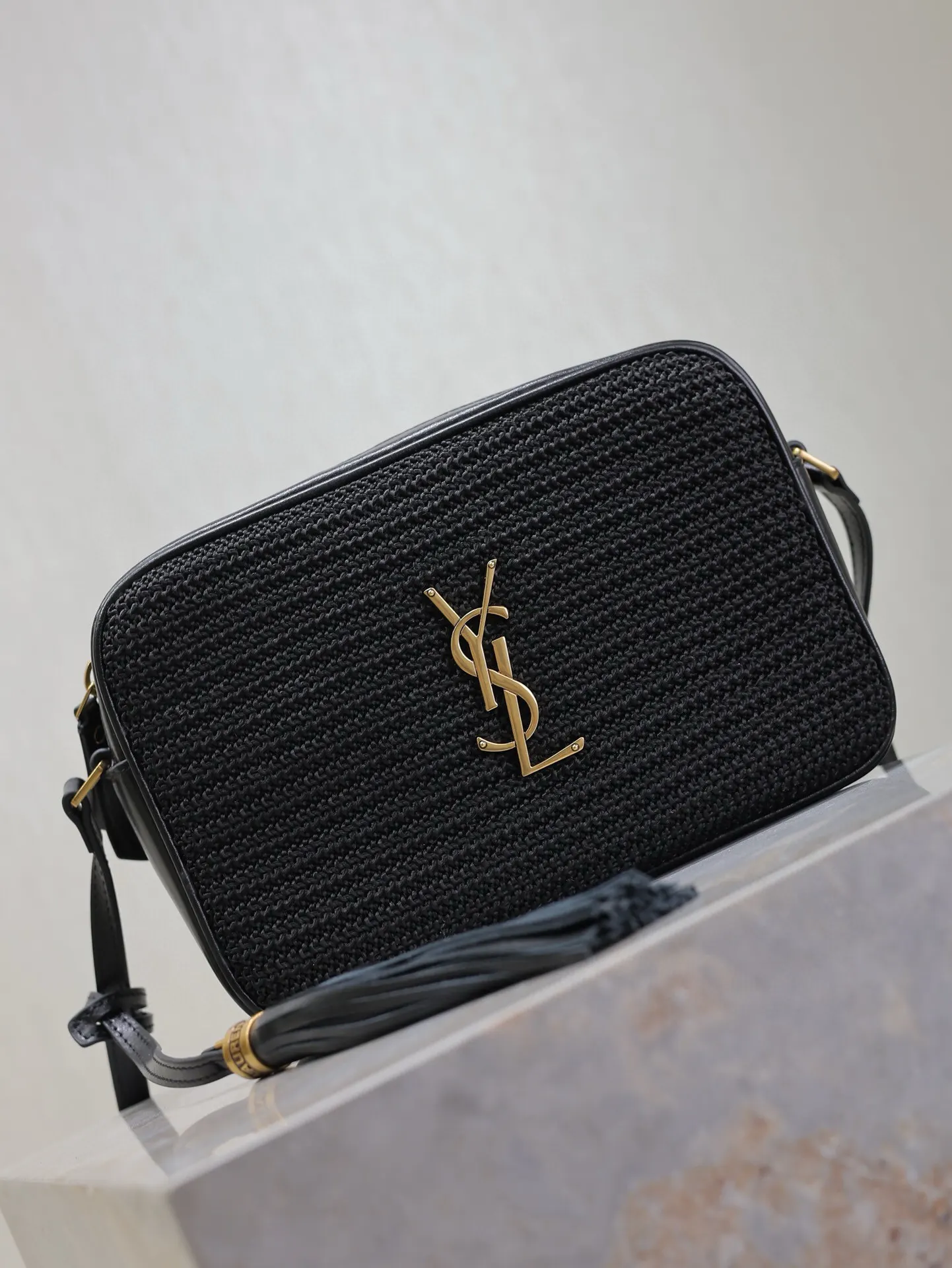 Black Crossbody Bag Lightweight Leather