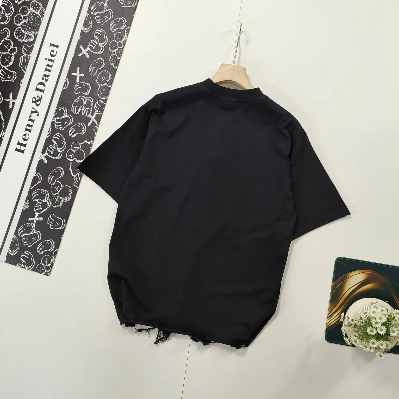 Balenciaga Logo Short Sleeve T-Shirt Street