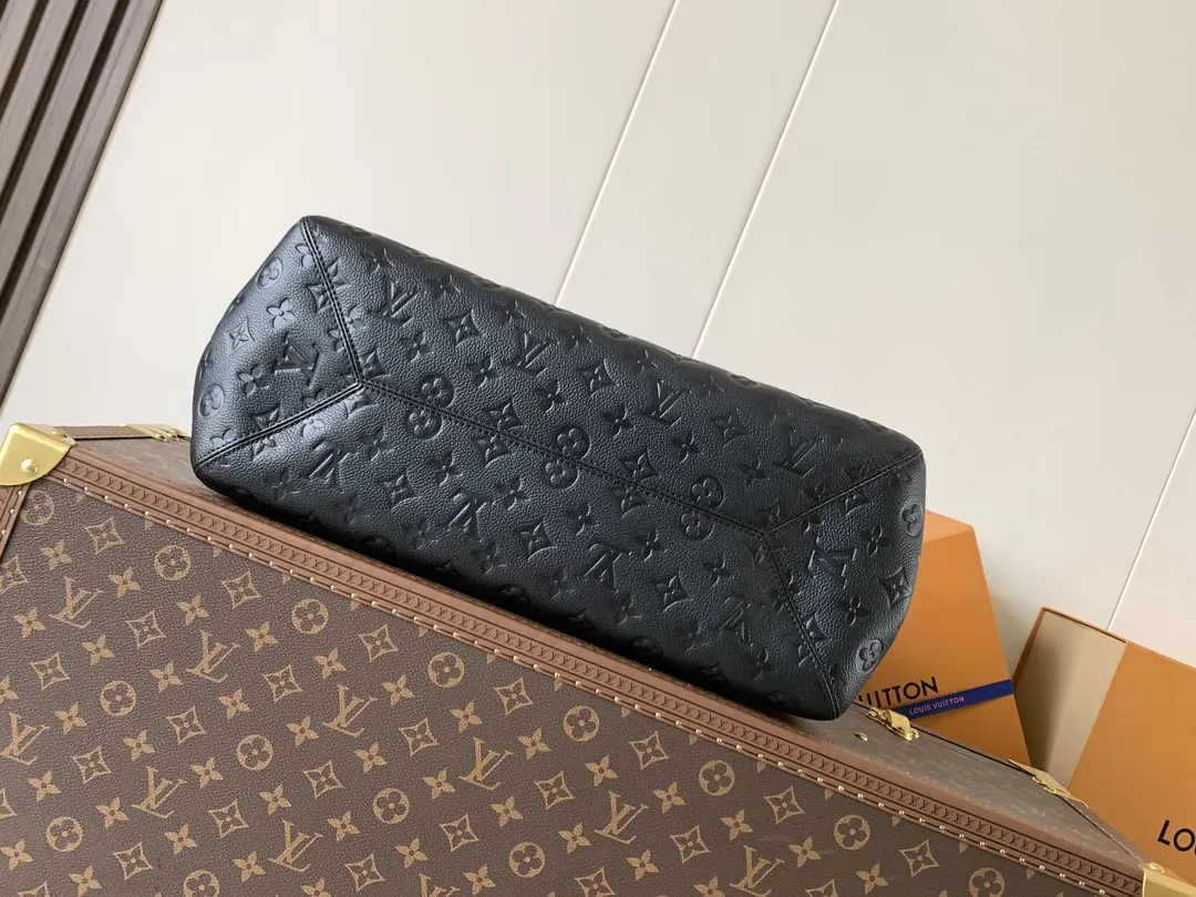 Black Tote Bag Leather