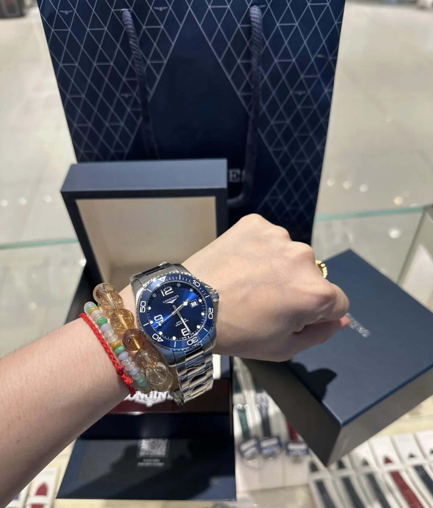 Longines 盒 顺丰包邮 浪琴康卡斯｜送给爸爸 手表 经典腕表款