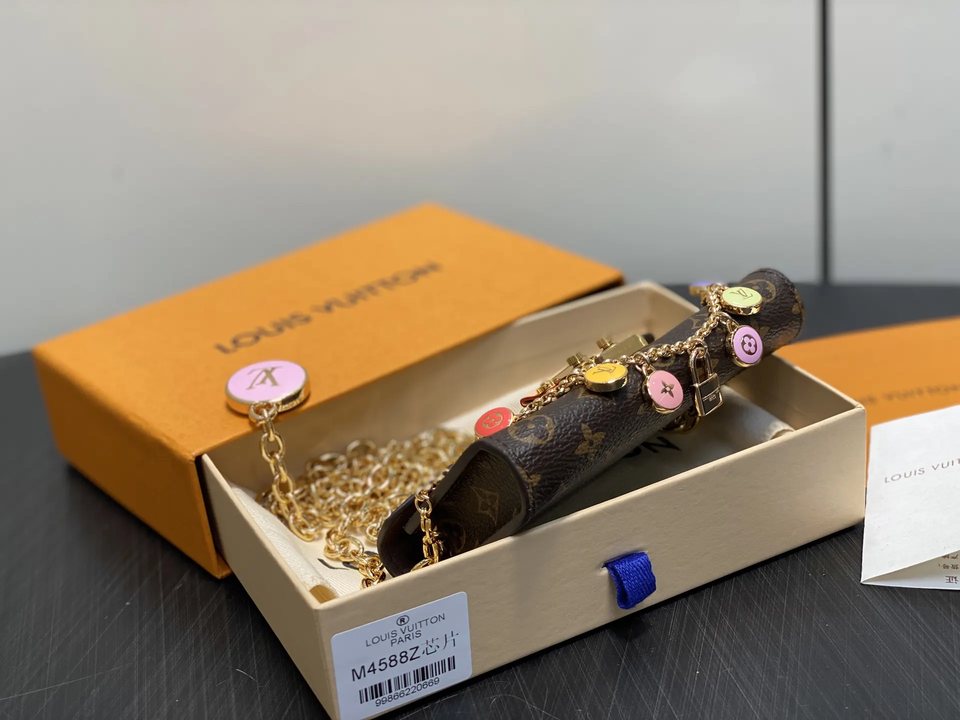 老花 Mo精品 老花 链条腰包腰带 TM PO 休闲腰包款