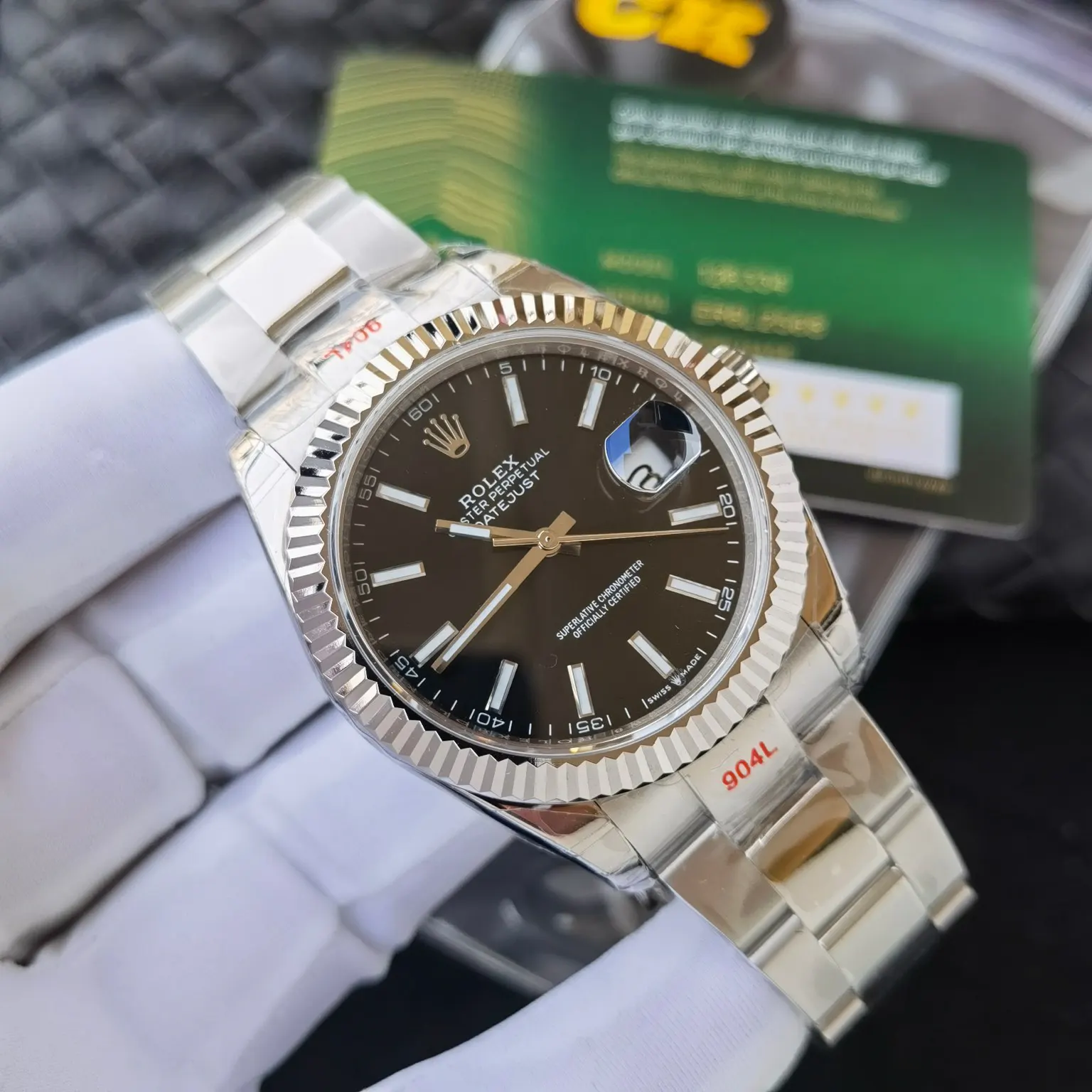 Rolex 元 劳力士日志型 日志都与 备保卡 手錶 經典腕表款