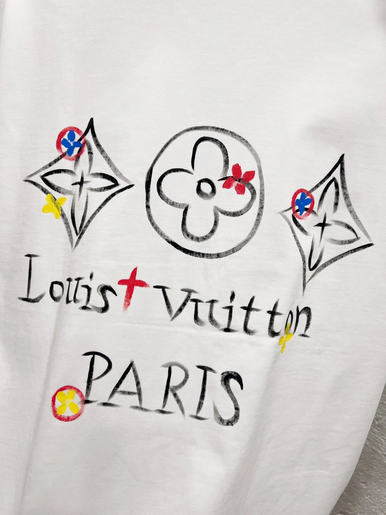 LV short sleeve T-shirt T-shirt Image 4 LV short sleeve T-shirt T-shirt Image 4