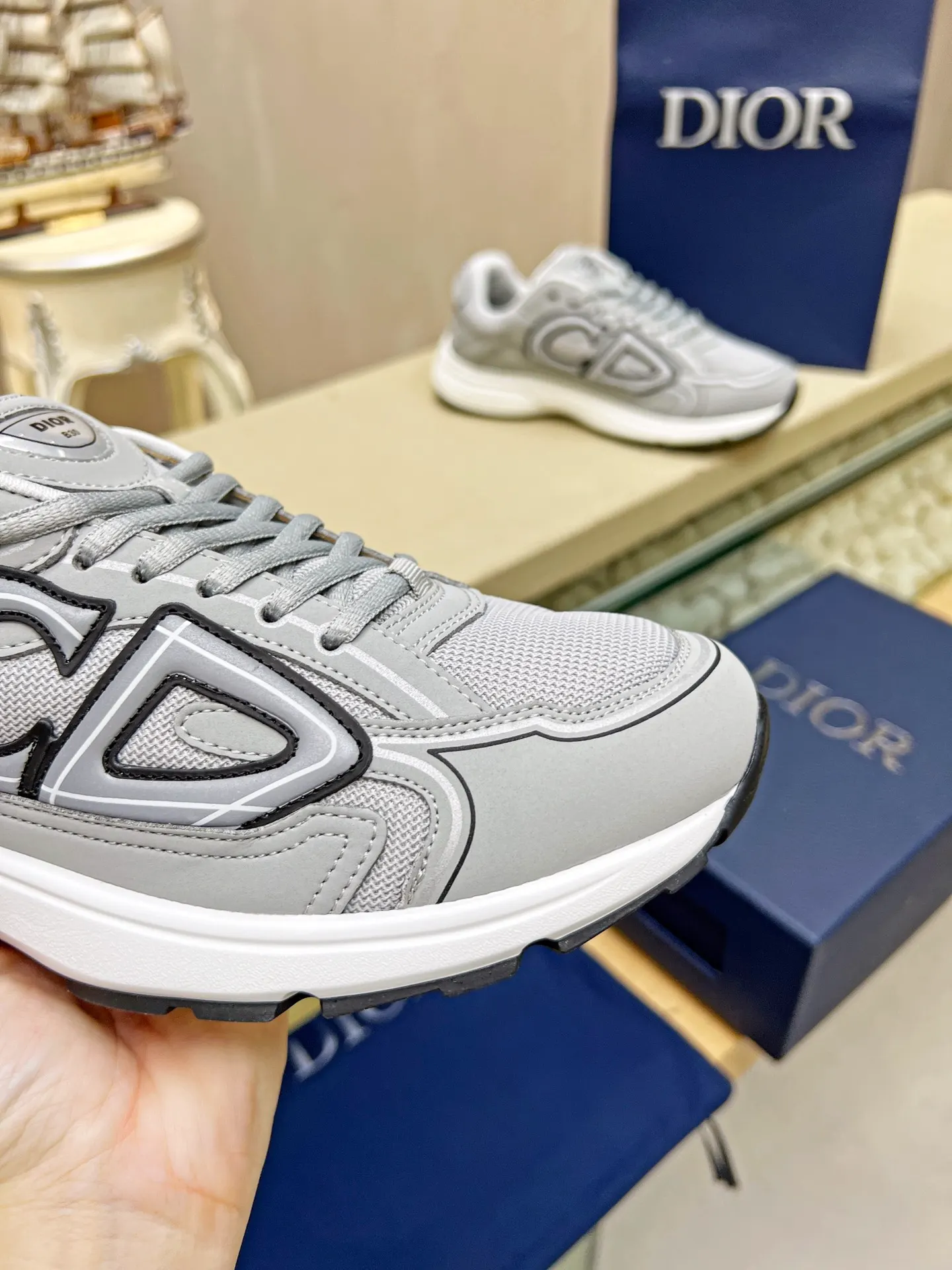 Dior B30 黑色 运动鞋