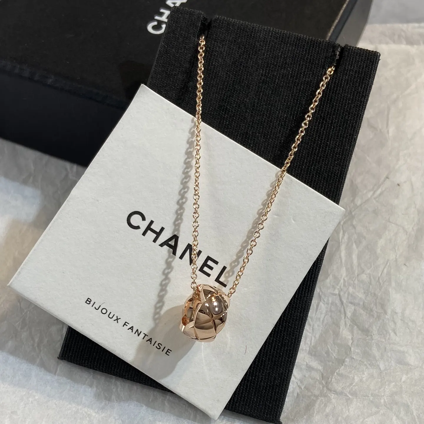 Chanel Large Gold Necklace