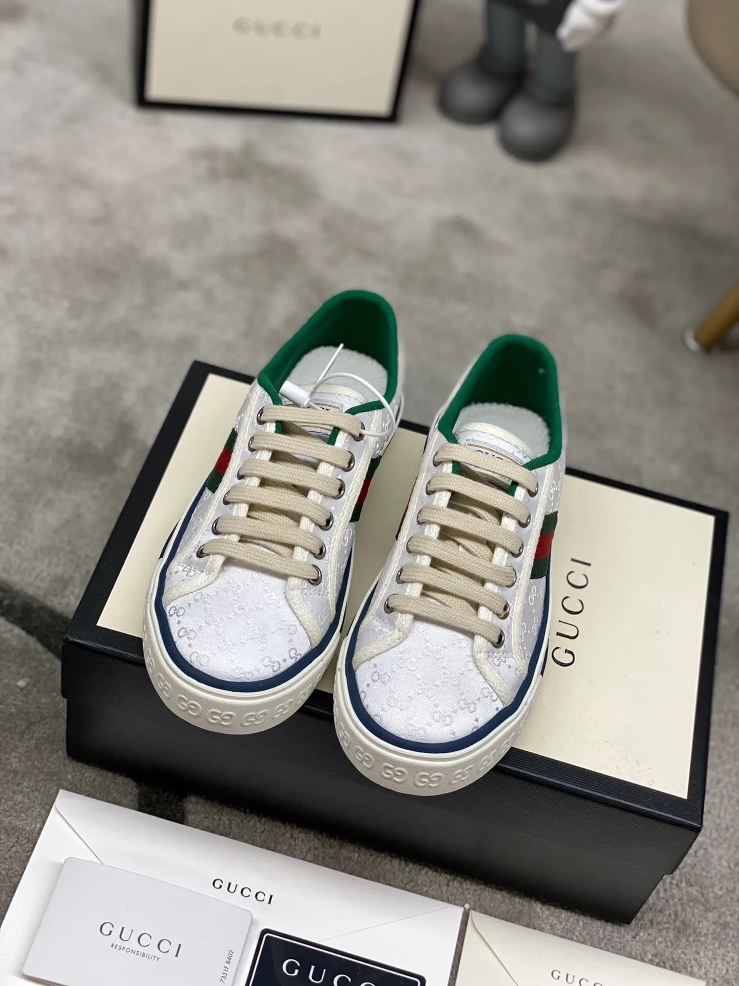 Gucci Logo休闲运动鞋
