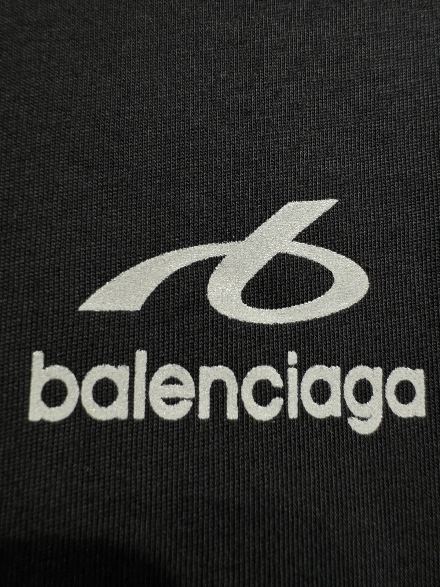 Balenciaga 26FW 黑色 印花 T恤