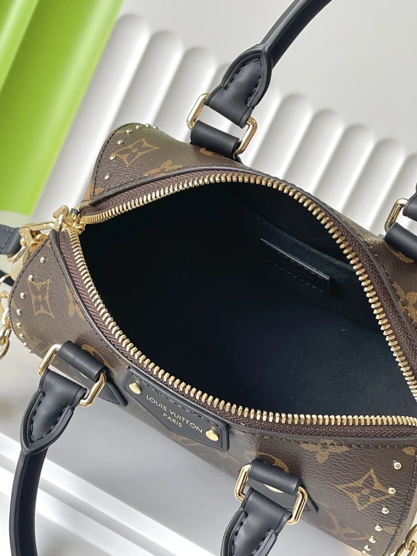 LV Speedy 牛皮 链条包 精致链条款