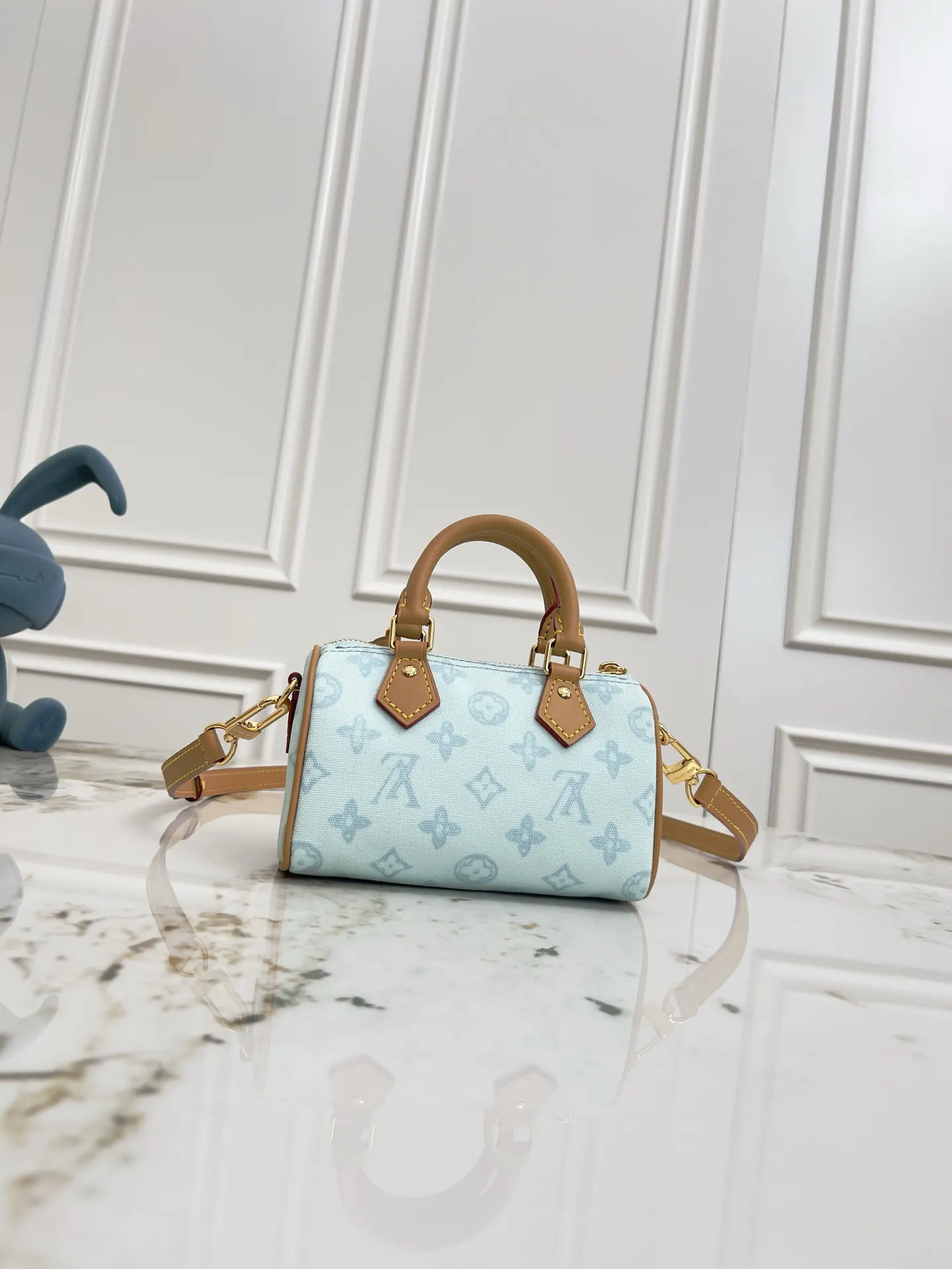 Louis Vuitton Speedy 棕色 Monogram 手提包