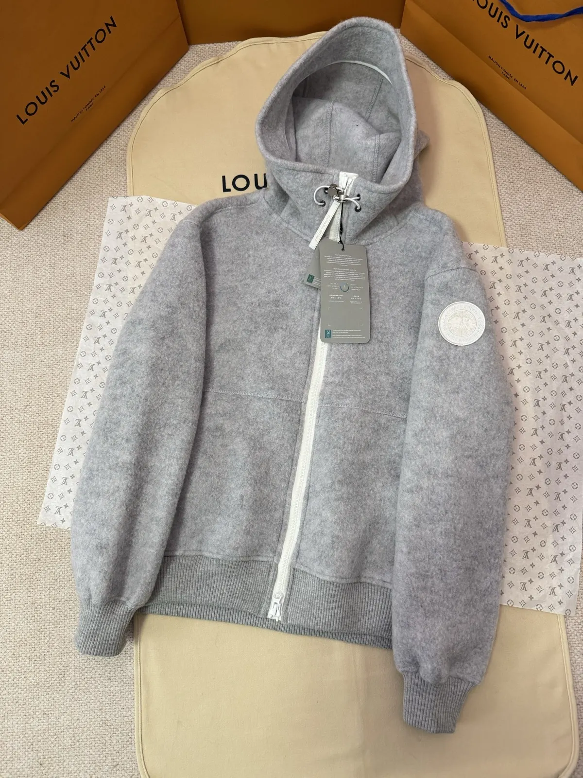 Canada Goose 花灰 羊毛 外套 通勤休閒款(數字3) Canada Goose 花灰 羊毛 外套 通勤休閒款(數字3)