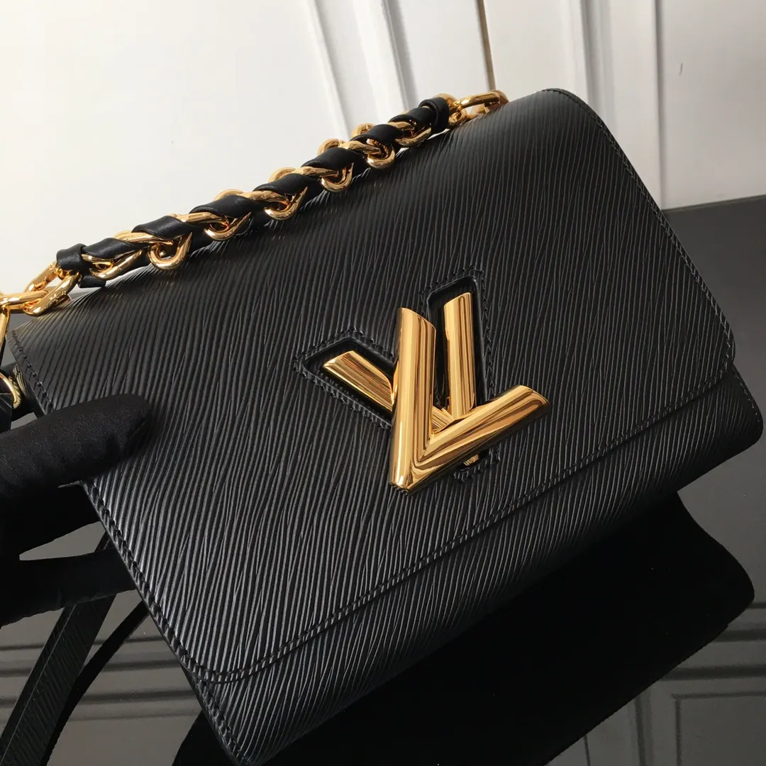 Louis Vuitton Black Chain Bag