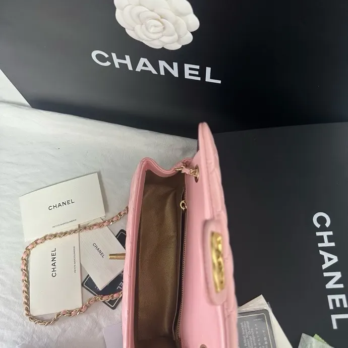 Pink Chain Bag