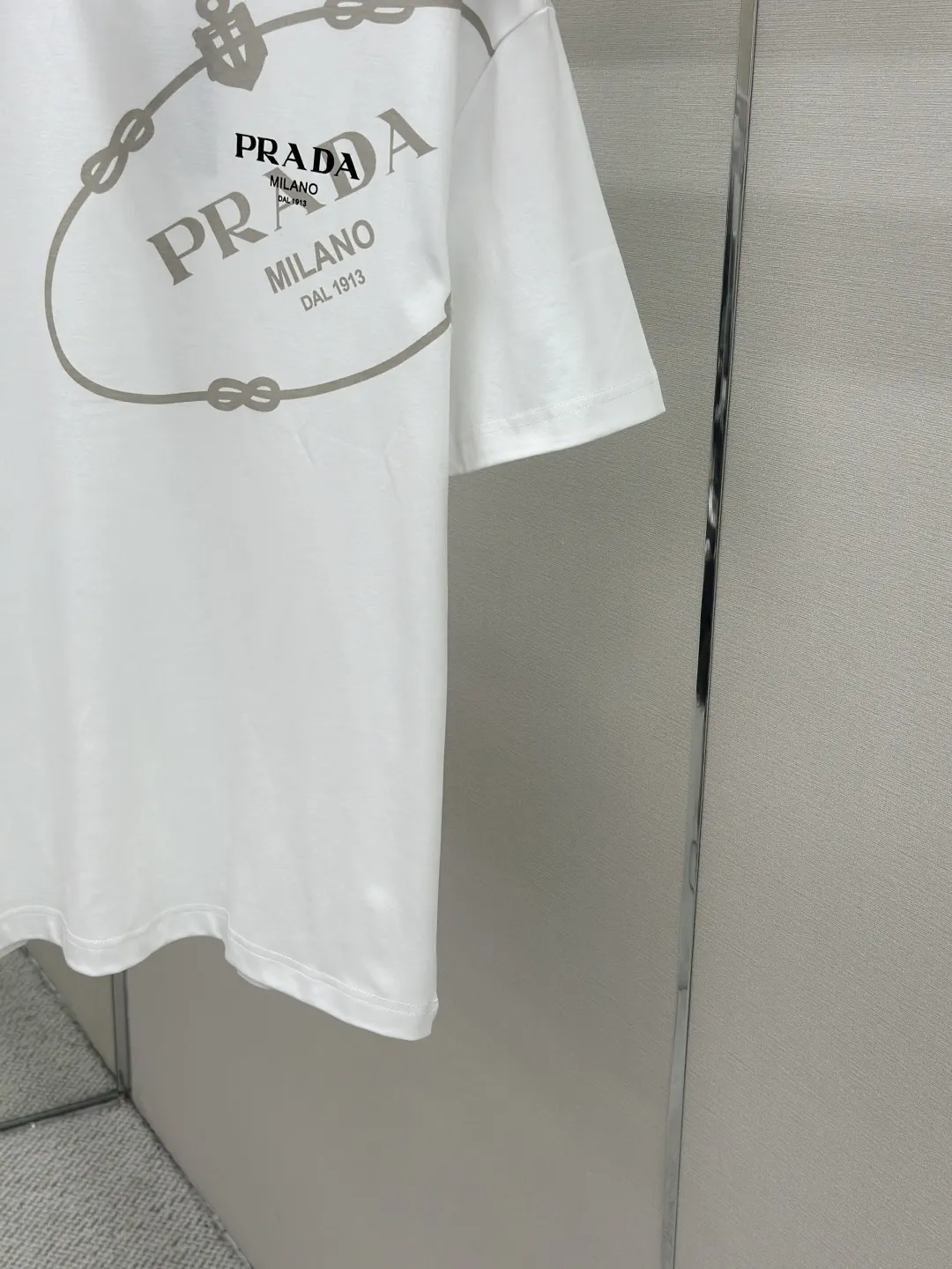 Prada 棉质 Logo 短袖T恤