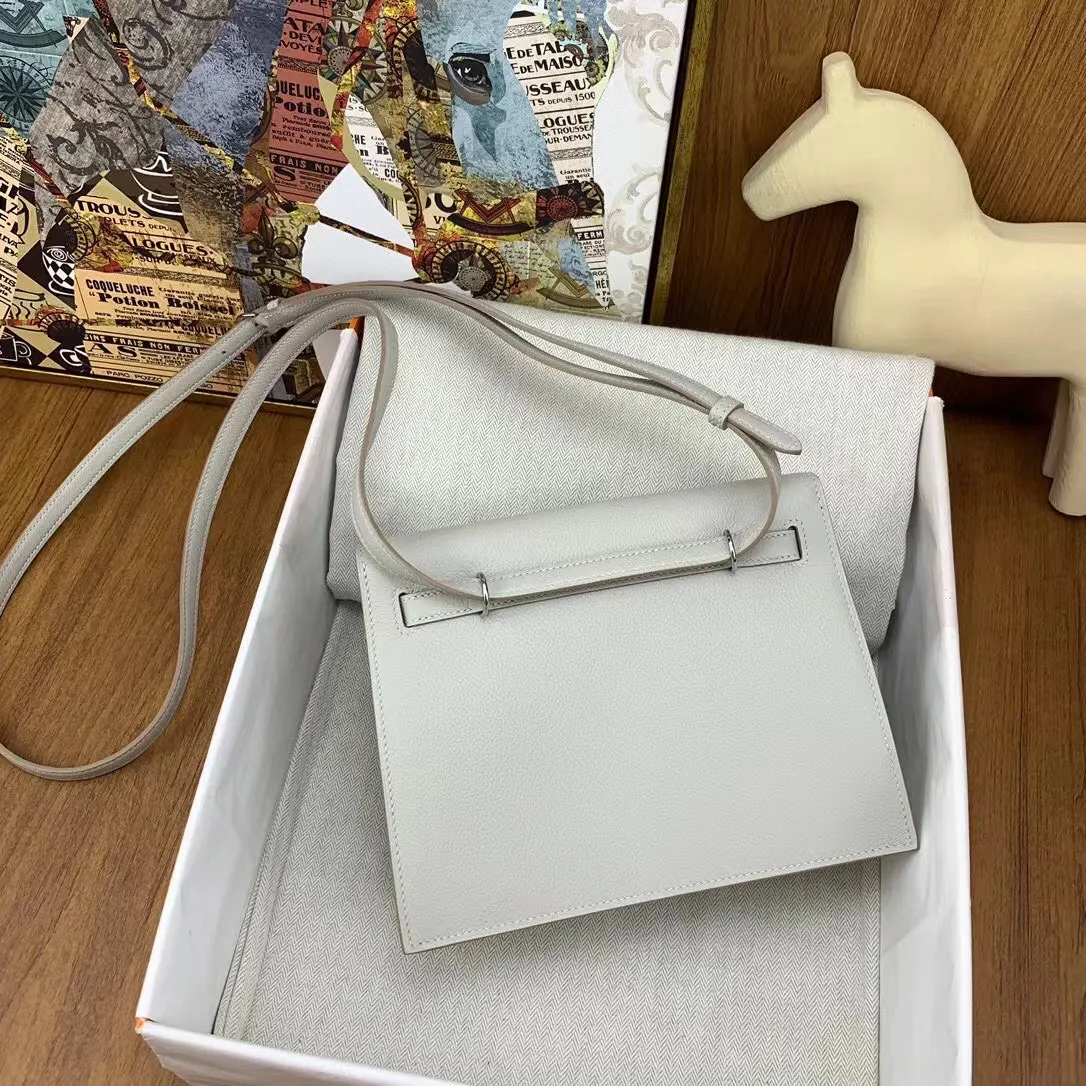 Hermès Kelly Danse Evercolor牛皮 斜挎包 22cm