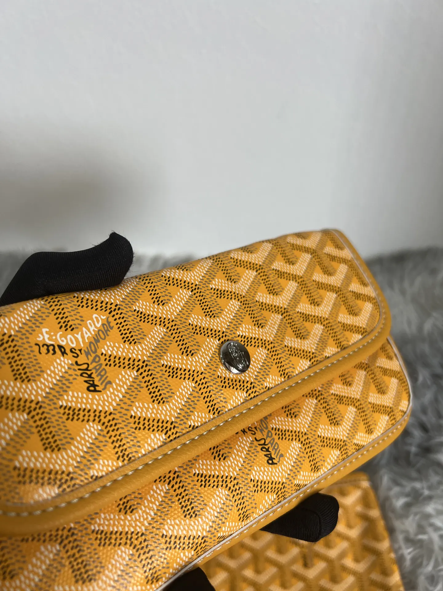 Yellow Tote Bag Leather
