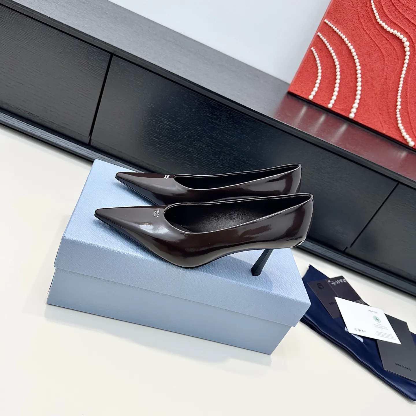 Prada 单鞋 舒适 高跟鞋