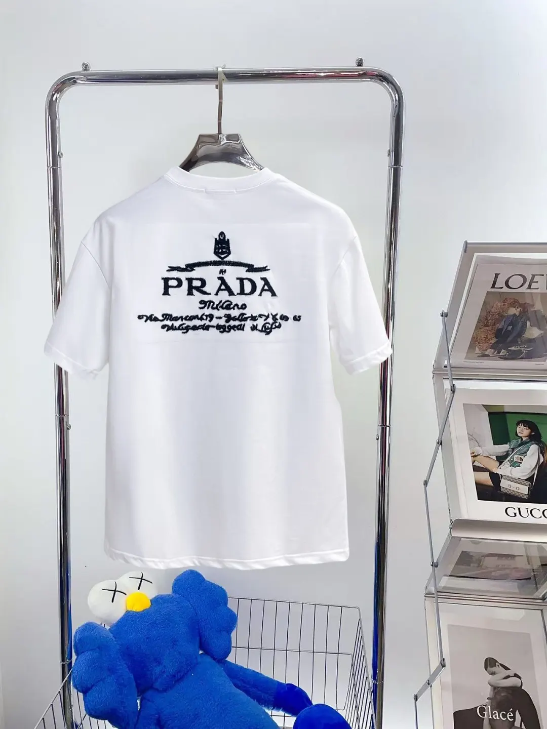 Prada Logo 短袖T恤