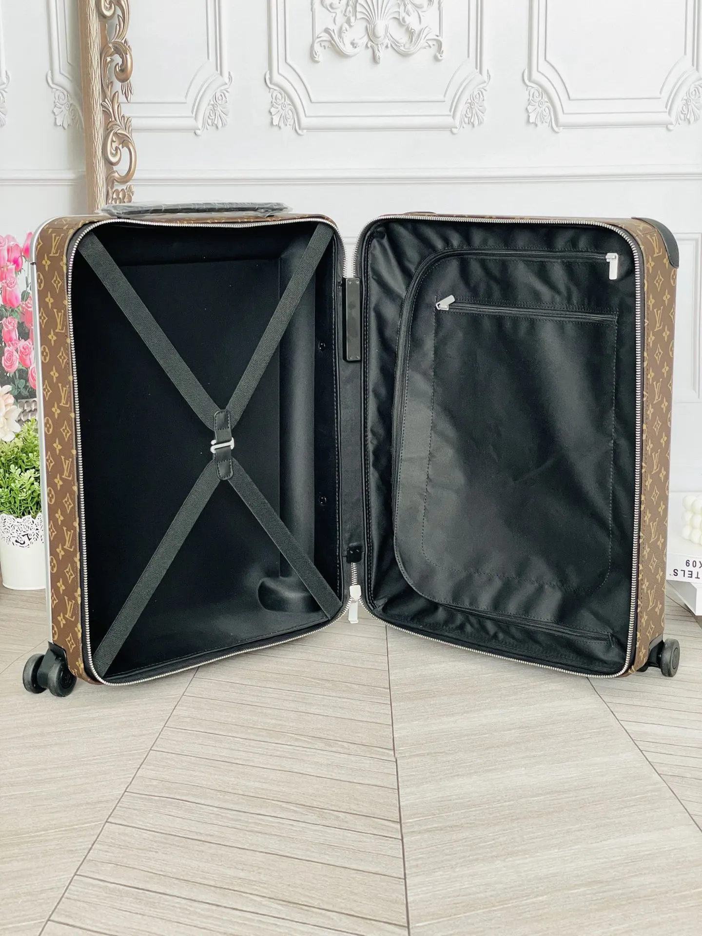 Silver Carry-On Suitcase Travel Lightweight