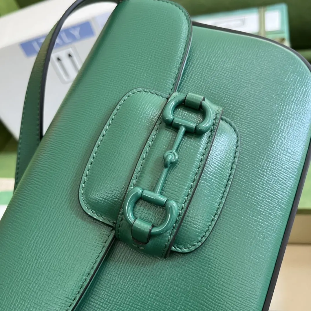Gucci Horsebit 1955 Monogram Buckle Shoulder Backpack One Messenger Image 5 Gucci Horsebit 1955 Monogram Buckle Shoulder Backpack One Messenger Image 5