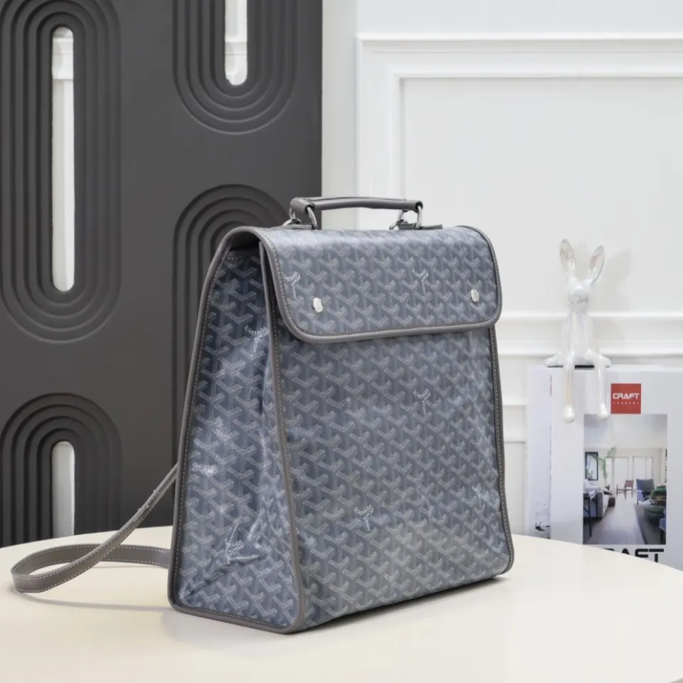 Goyard Gray Backpack