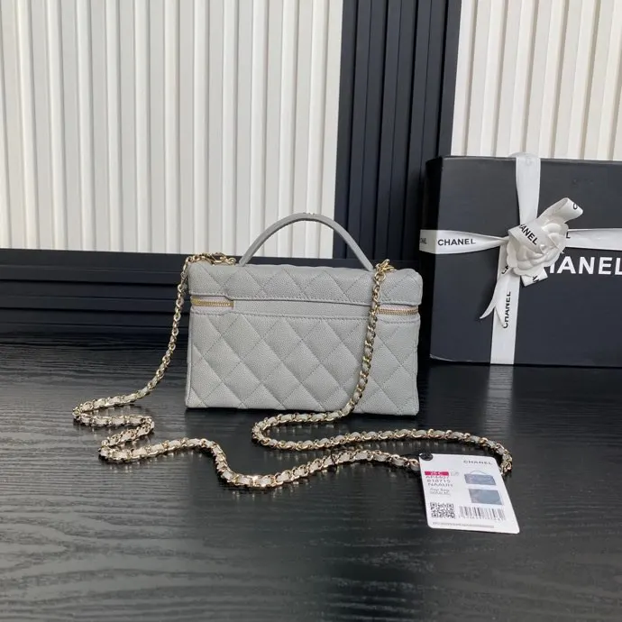 Gold Chain Bag Leather