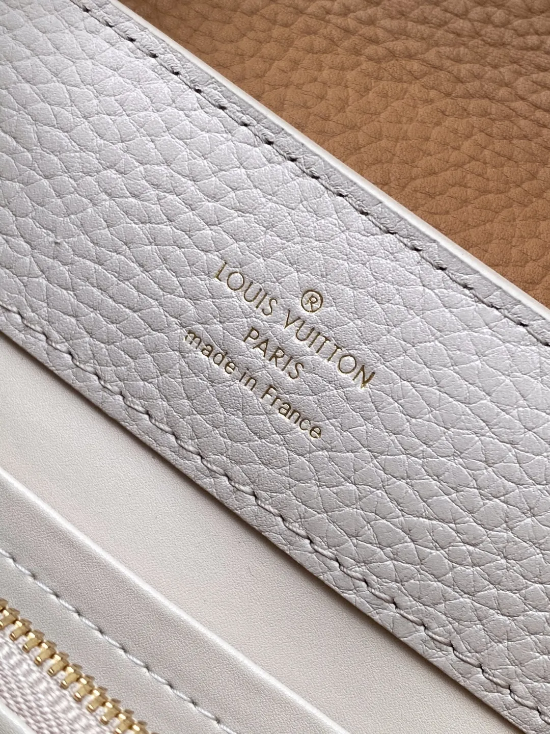Louis Vuitton Brown Organizer Pouch Travel Leather