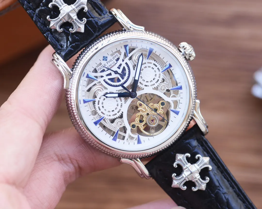 Patek Philippe 牛皮 手錶 經典腕表款