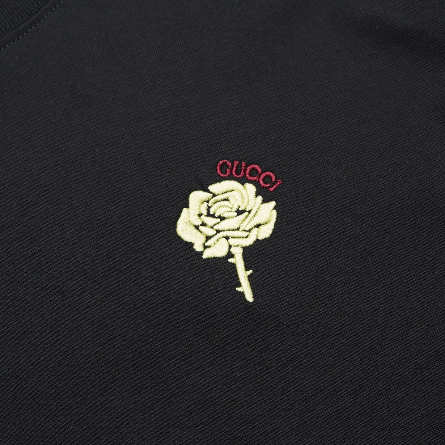 Gucci Double G 双G刺绣短袖T恤