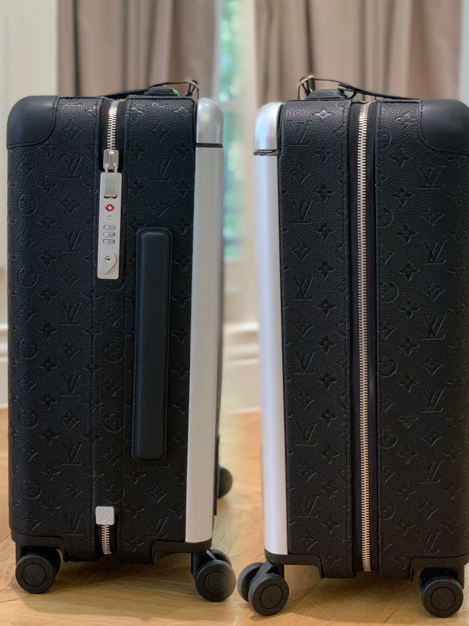 Gray Silver Suitcase Travel Lightweight Image 9 Gray Silver Suitcase Travel Lightweight Image 9