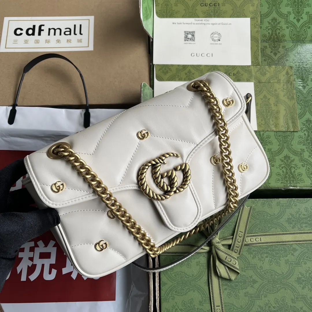 Gucci Black Gold Backpack