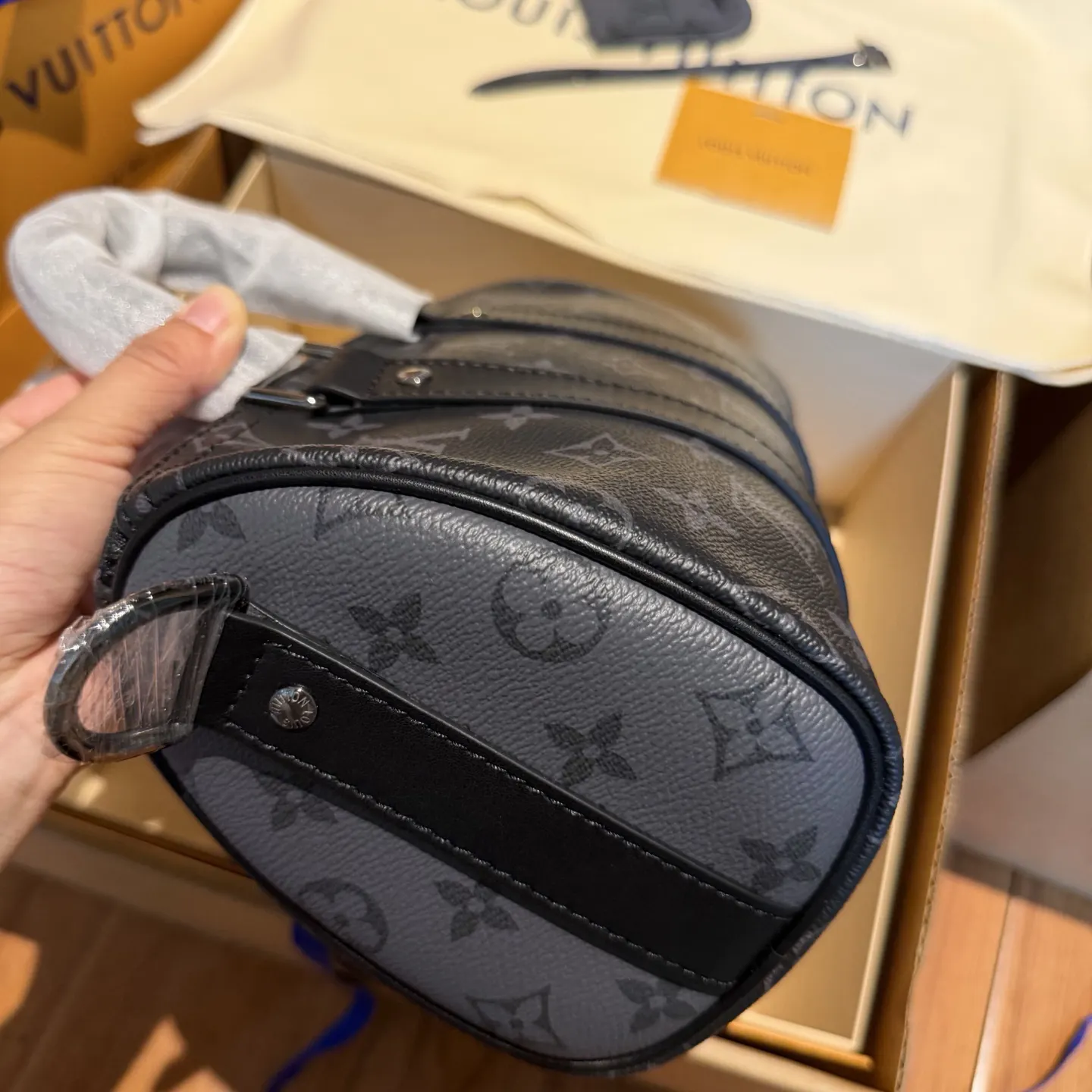 Keepall 黑武士keepall 枕头 KEEP 旅行包 大容量旅行款
