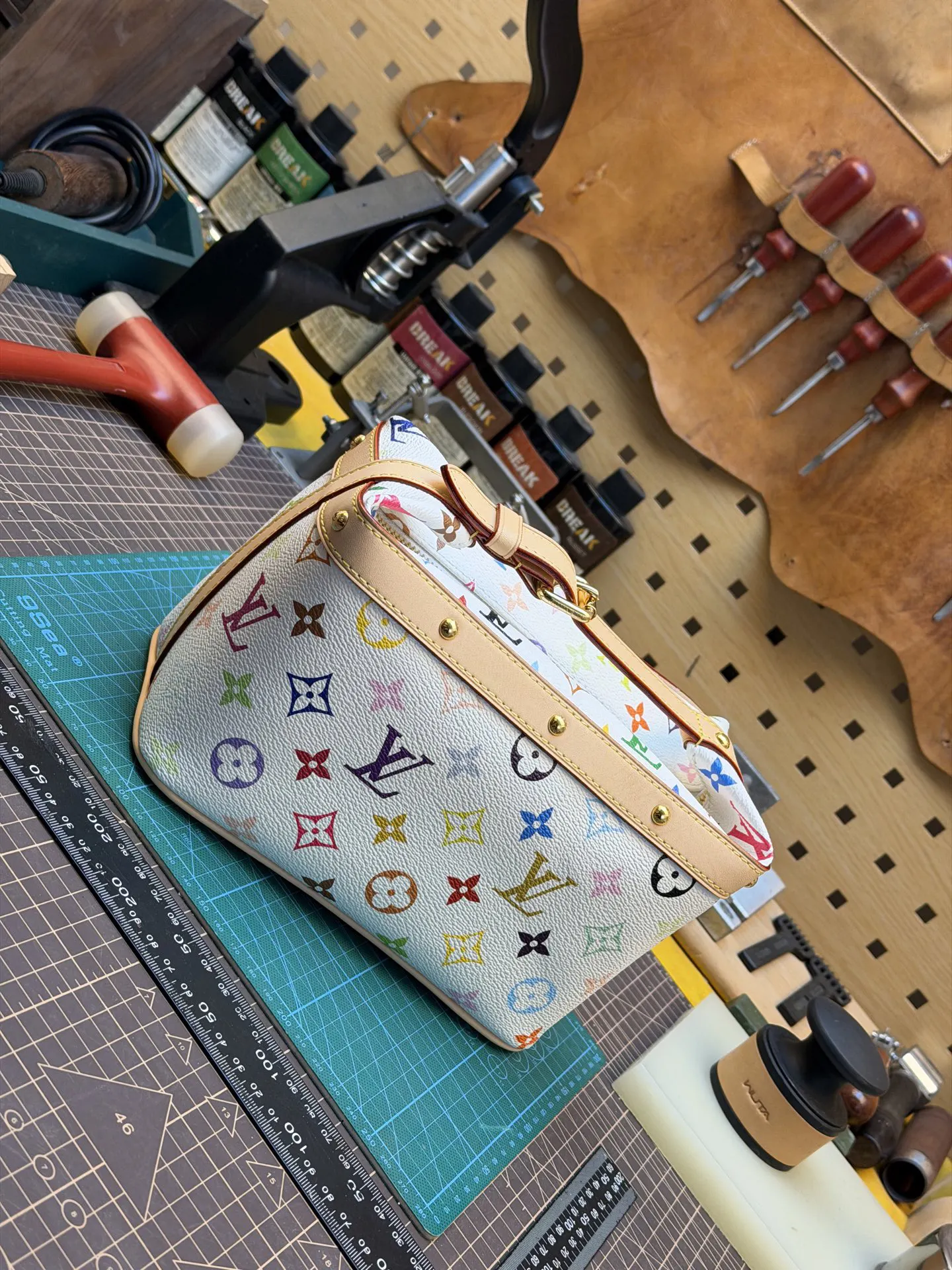 Louis Vuitton Cosmetic Pouch Leather