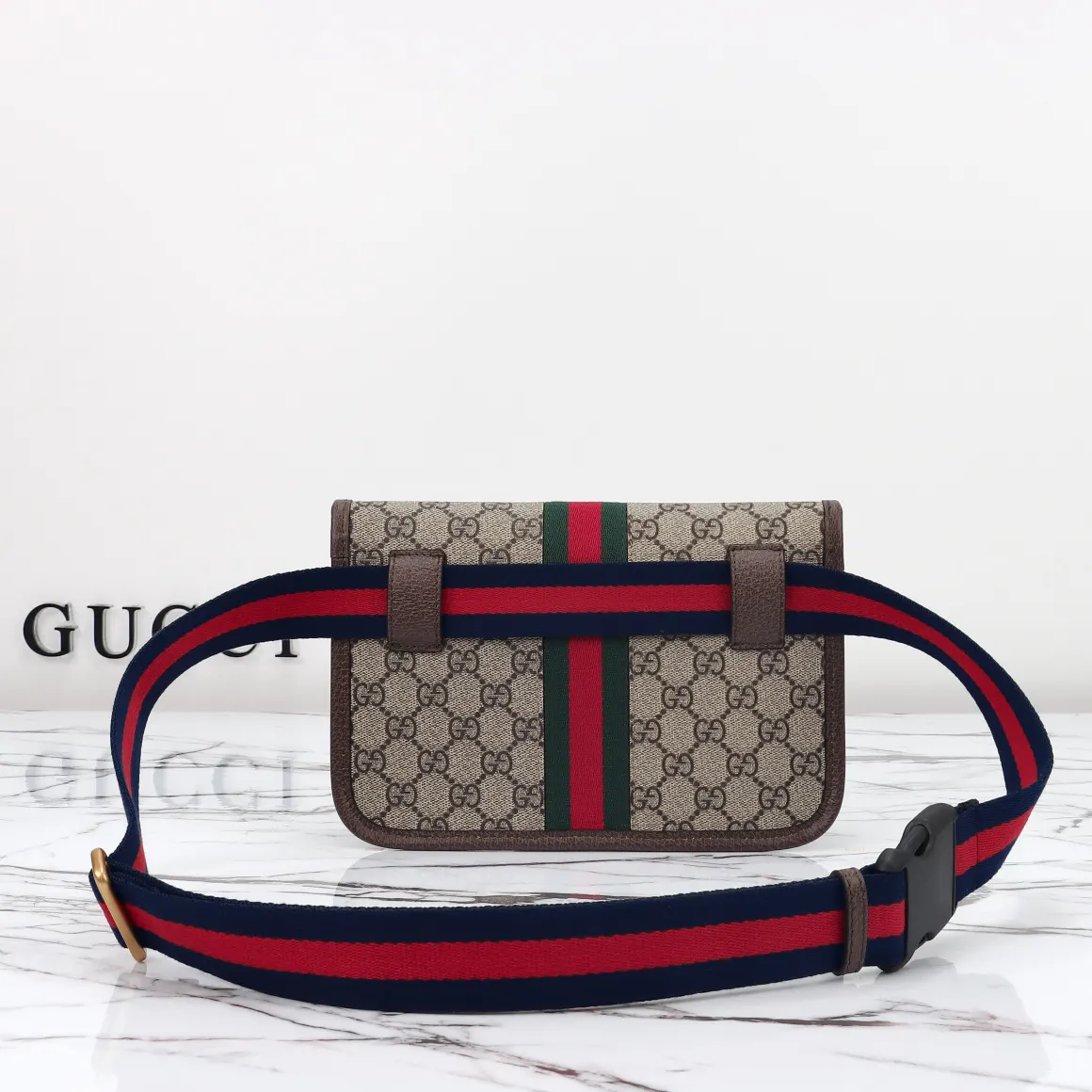 Gucci 款号 杏啡 尺寸 宽 腰包 休閒腰包款