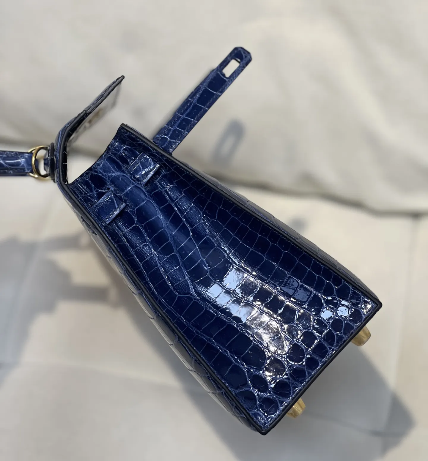 Hermès Kelly 宝石藍 手提包 25cm