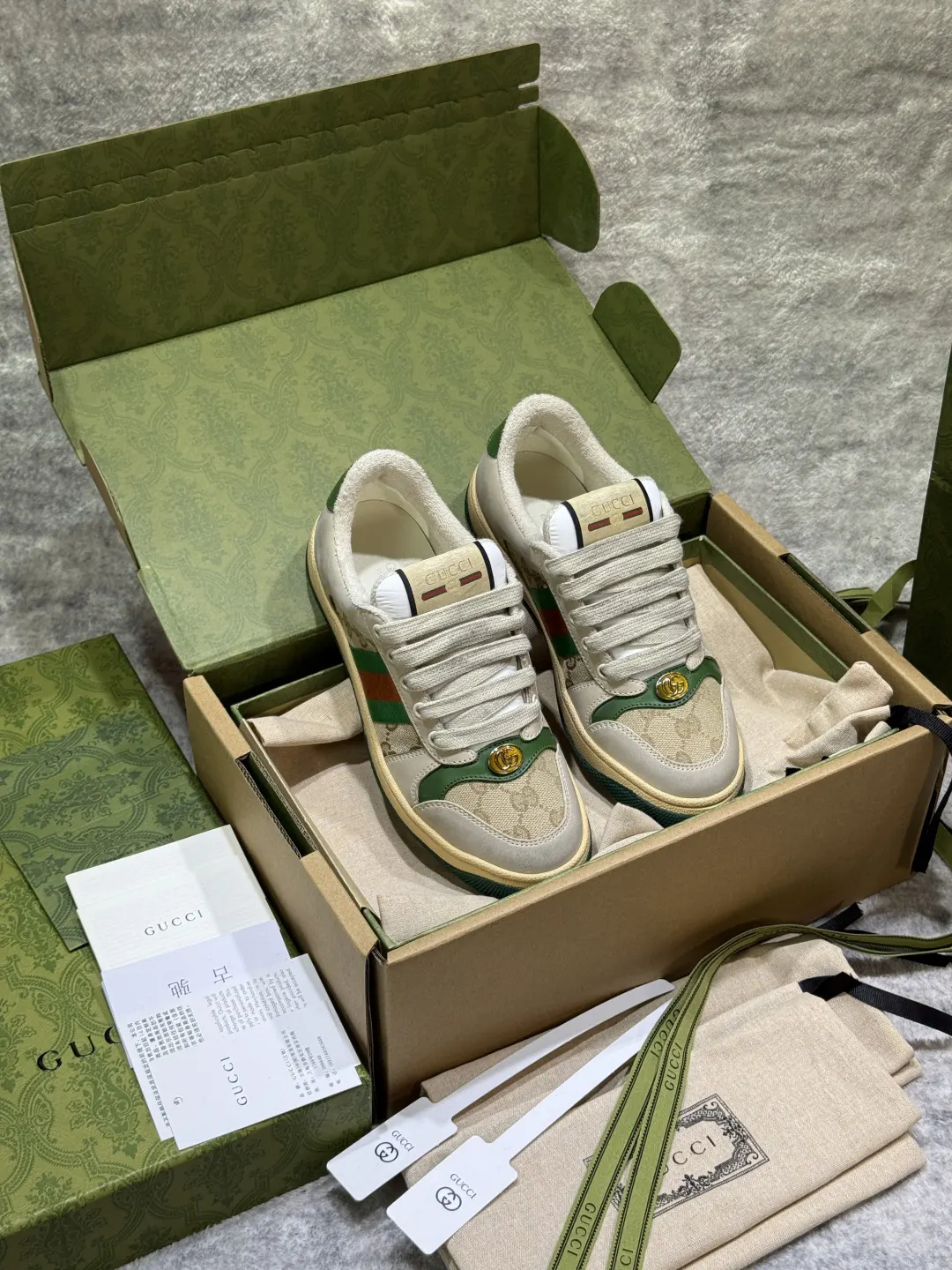 Gucci Logo休闲运动鞋 百搭款