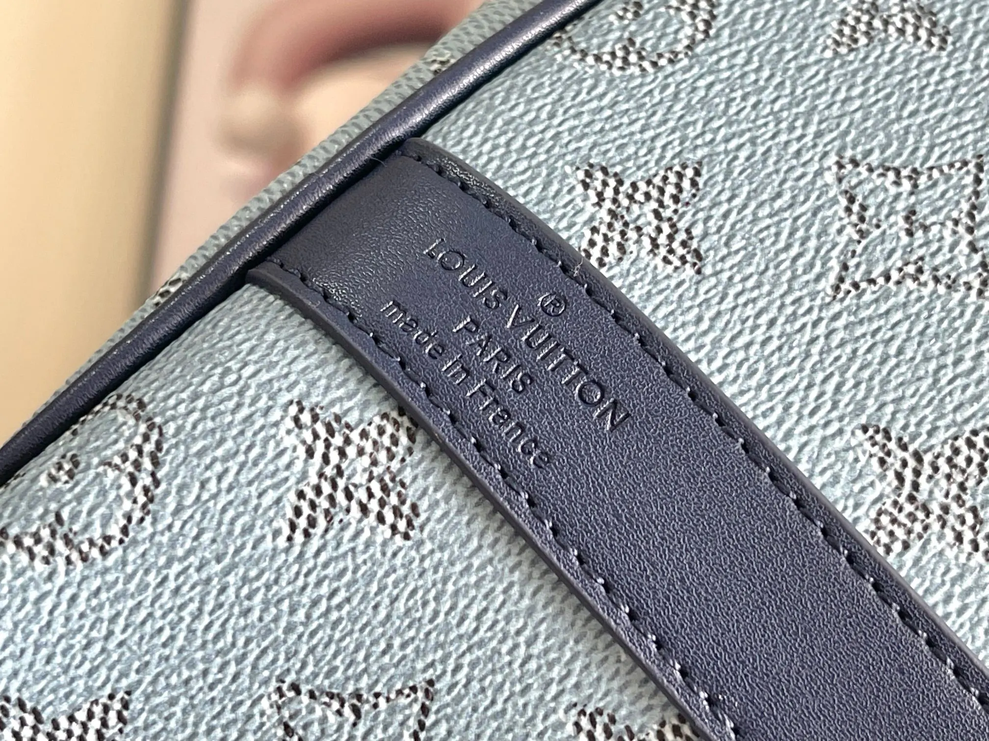 Keepall 藍色 牛皮 旅行袋 大容量旅行款(數字9) Keepall 藍色 牛皮 旅行袋 大容量旅行款(數字9)