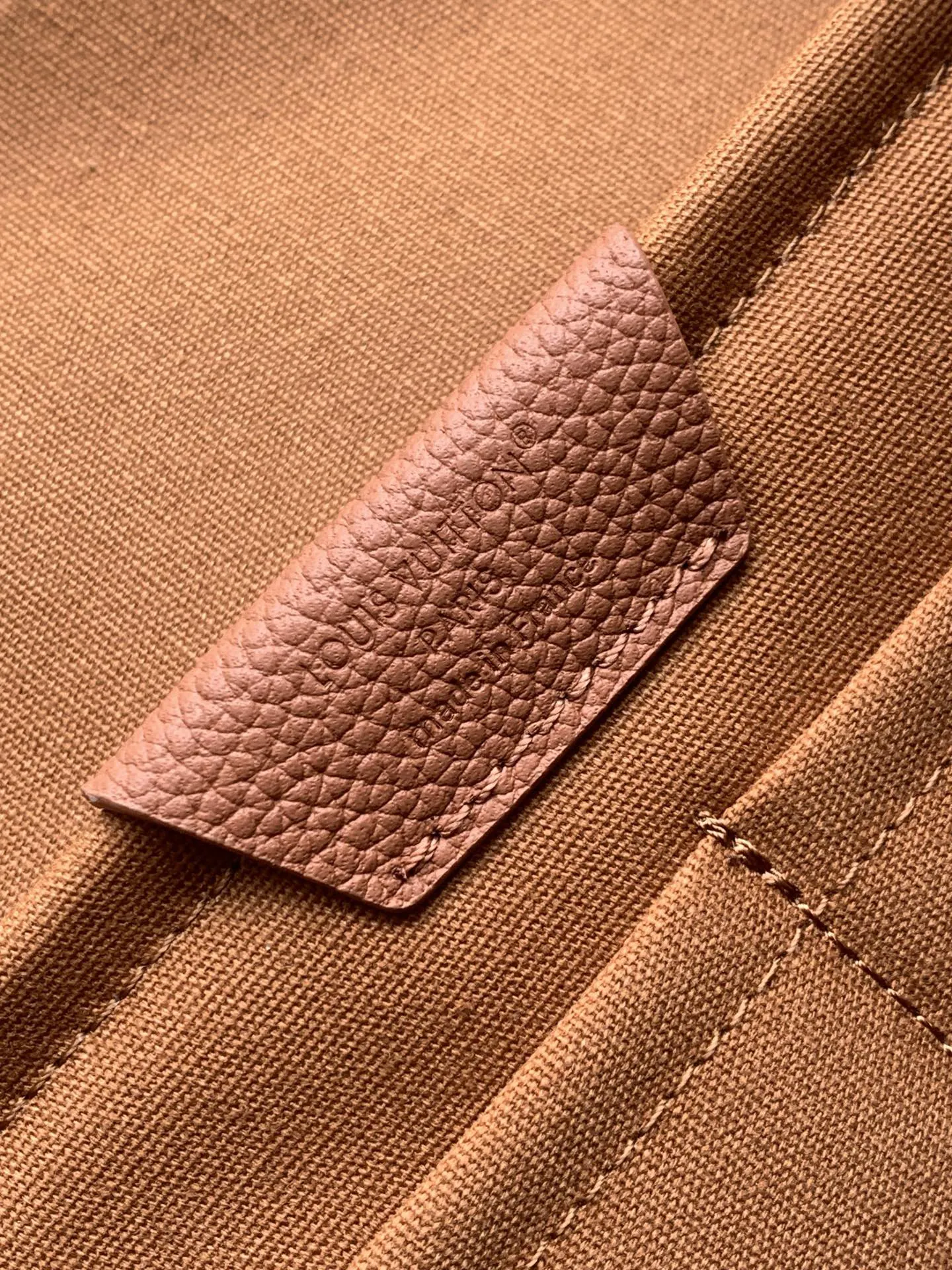 Louis Vuitton Brown Backpack Leather