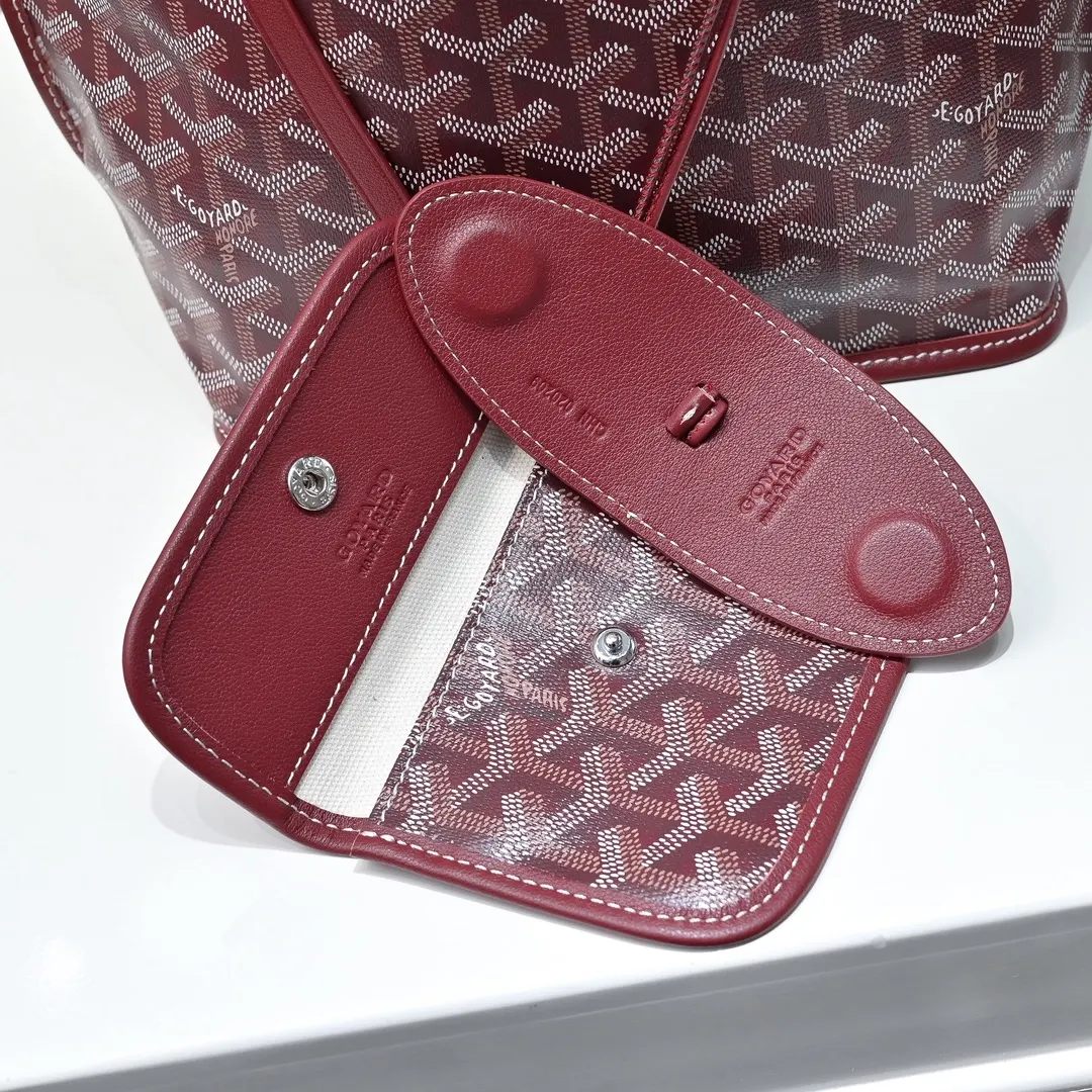 Goyard 牛皮 高 戈雅双面mini 王菲同款购物袋 头层牛皮 托特包 大容量托特款