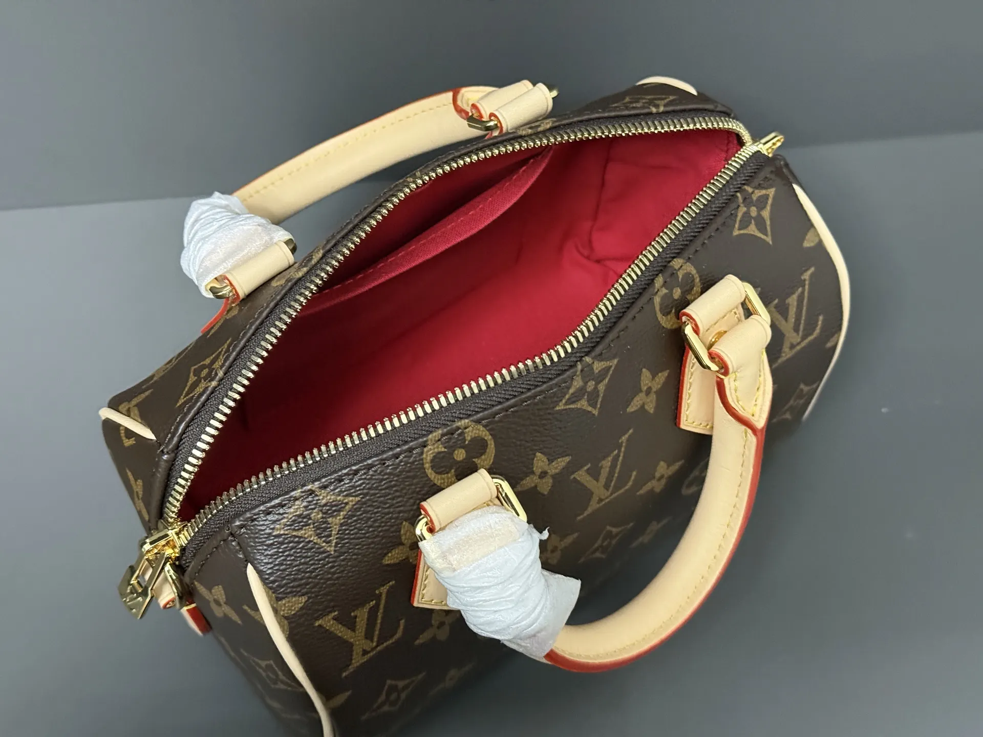Louis Vuitton Speedy 老花 手提包 实拍款01