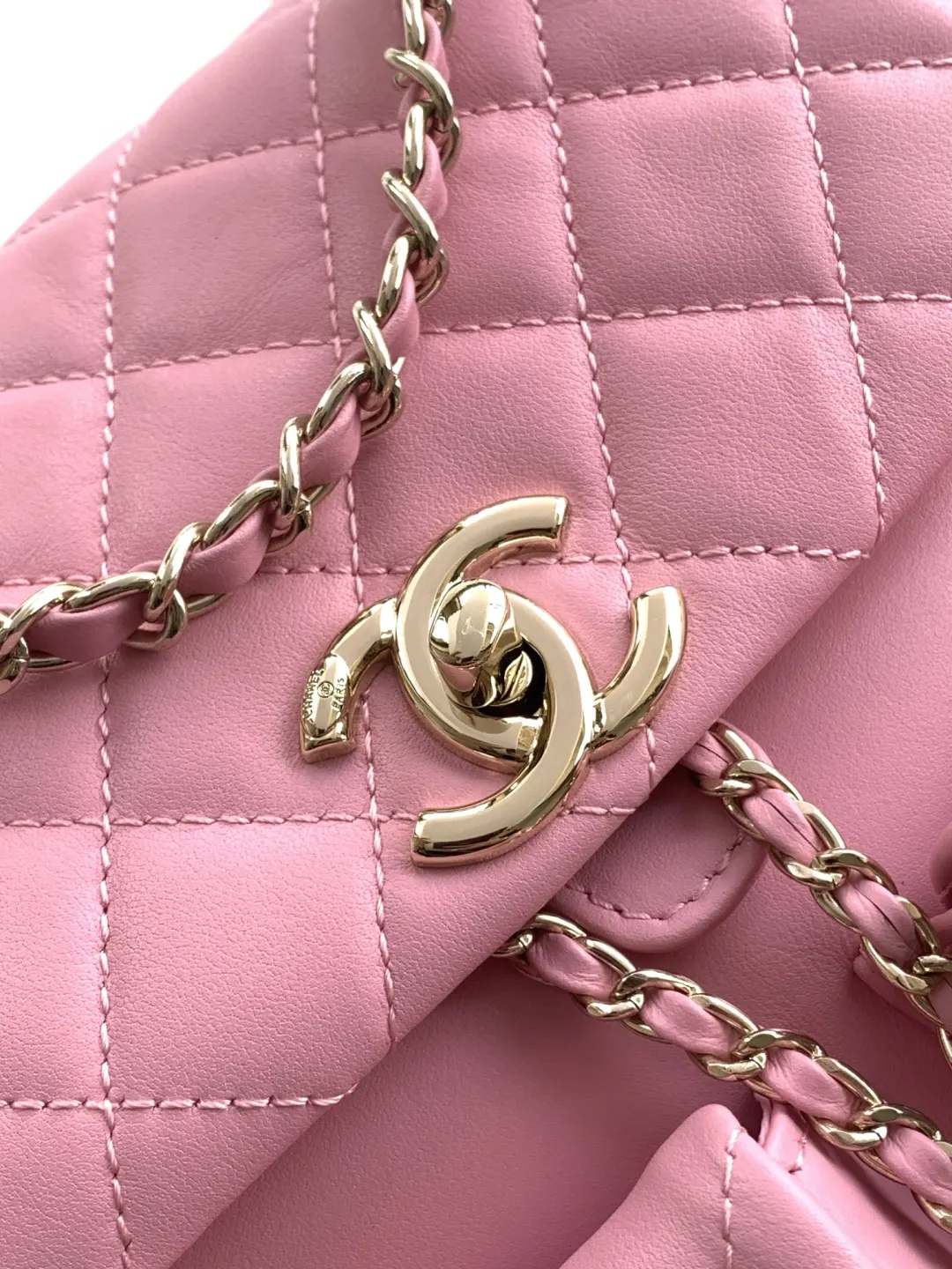 CHANEL 小牛皮 雙肩包 实用雙肩款