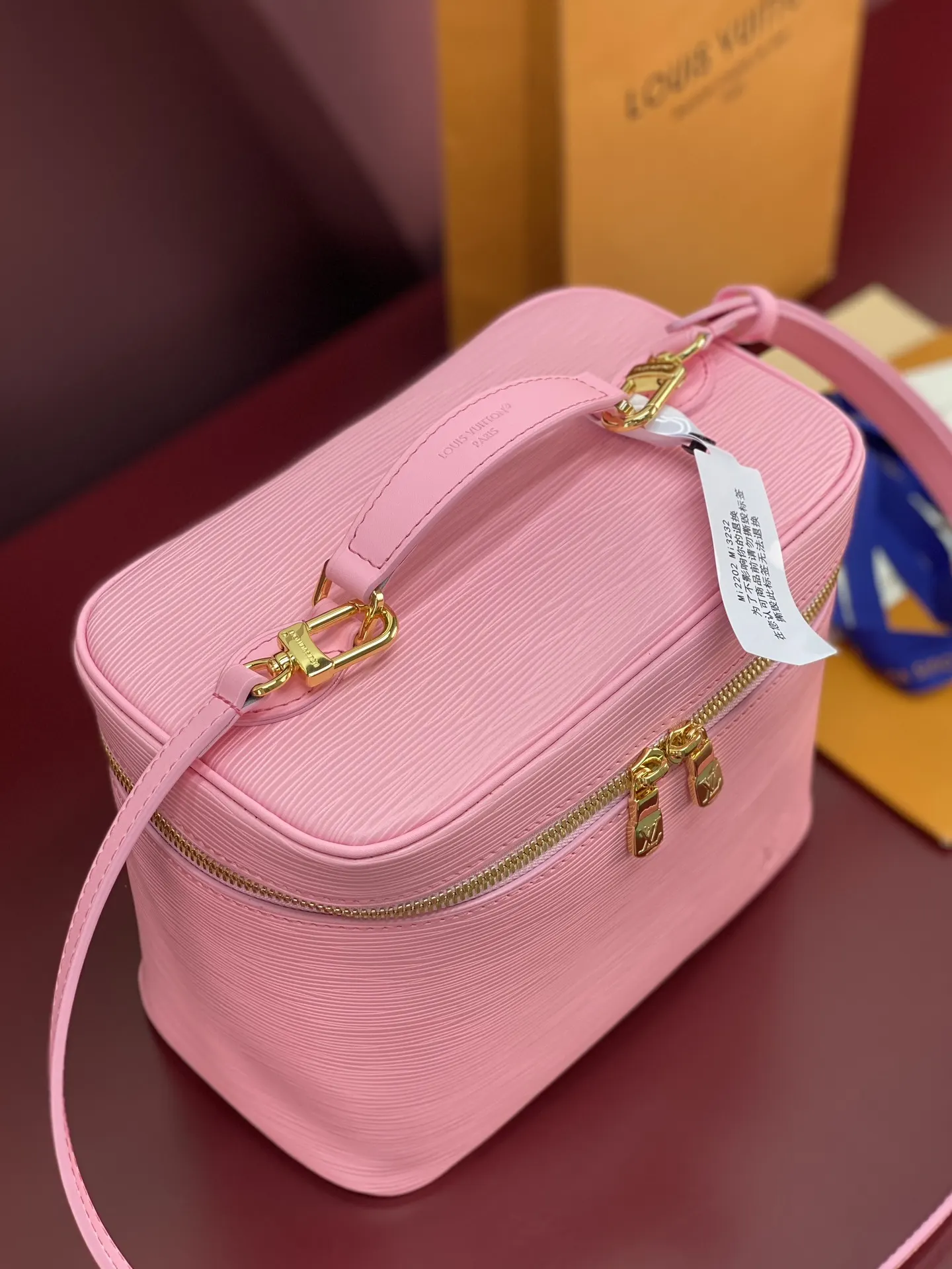 Louis Vuitton Pink Cosmetic Pouch Image 9 Louis Vuitton Pink Cosmetic Pouch Image 9